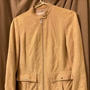 Calvin Klein suede jacket